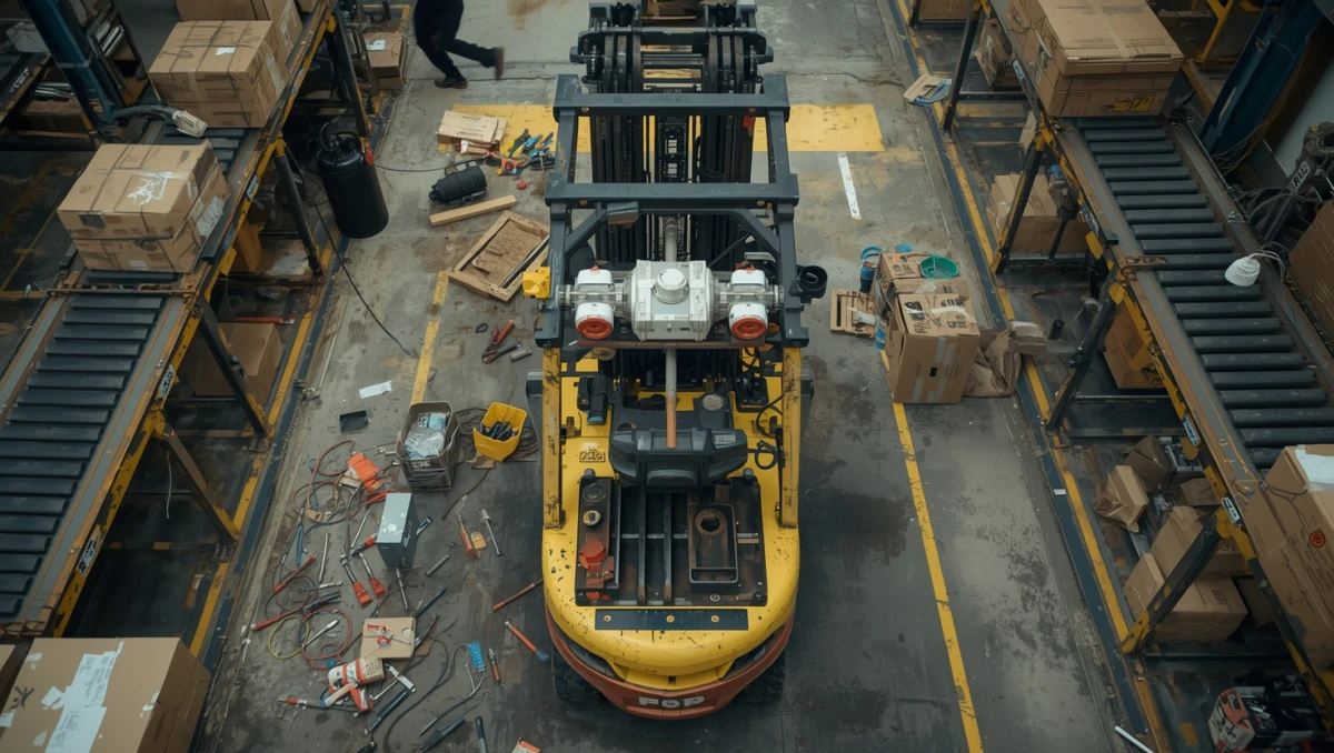 Forklift Çalışma Mekanizması ve Hidrolik sistem