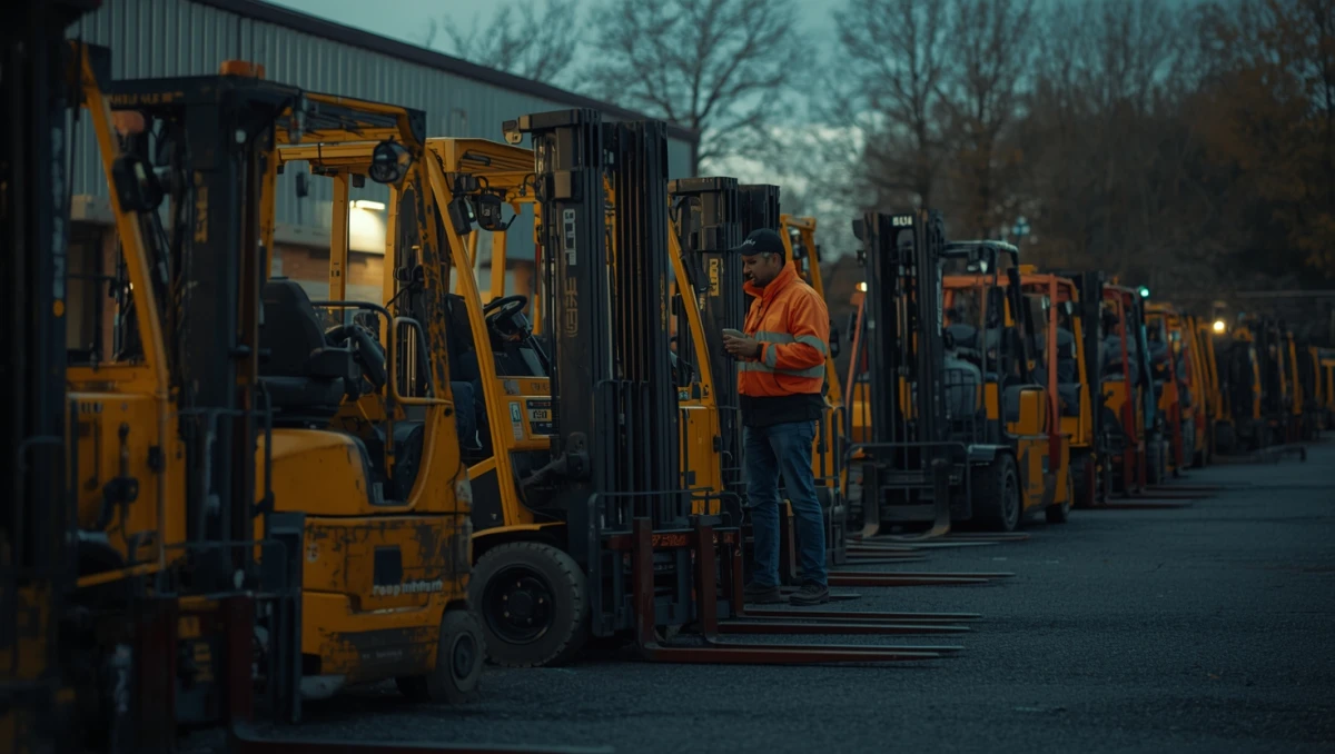 Soğuk Hava Deposunda Forklift Kullanımı