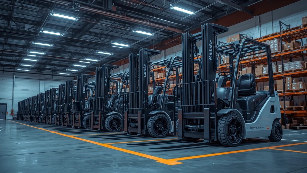 Hidrojen Yakıtlı Forkliftler