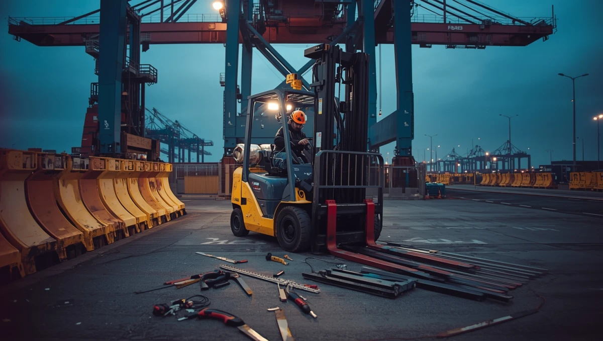 Dizel forklift motor Bakımı: Yağ Değişimi ve Filtre kontrolü