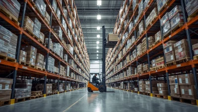 Yüksek Raf sistemleri İçin Uygun forklift