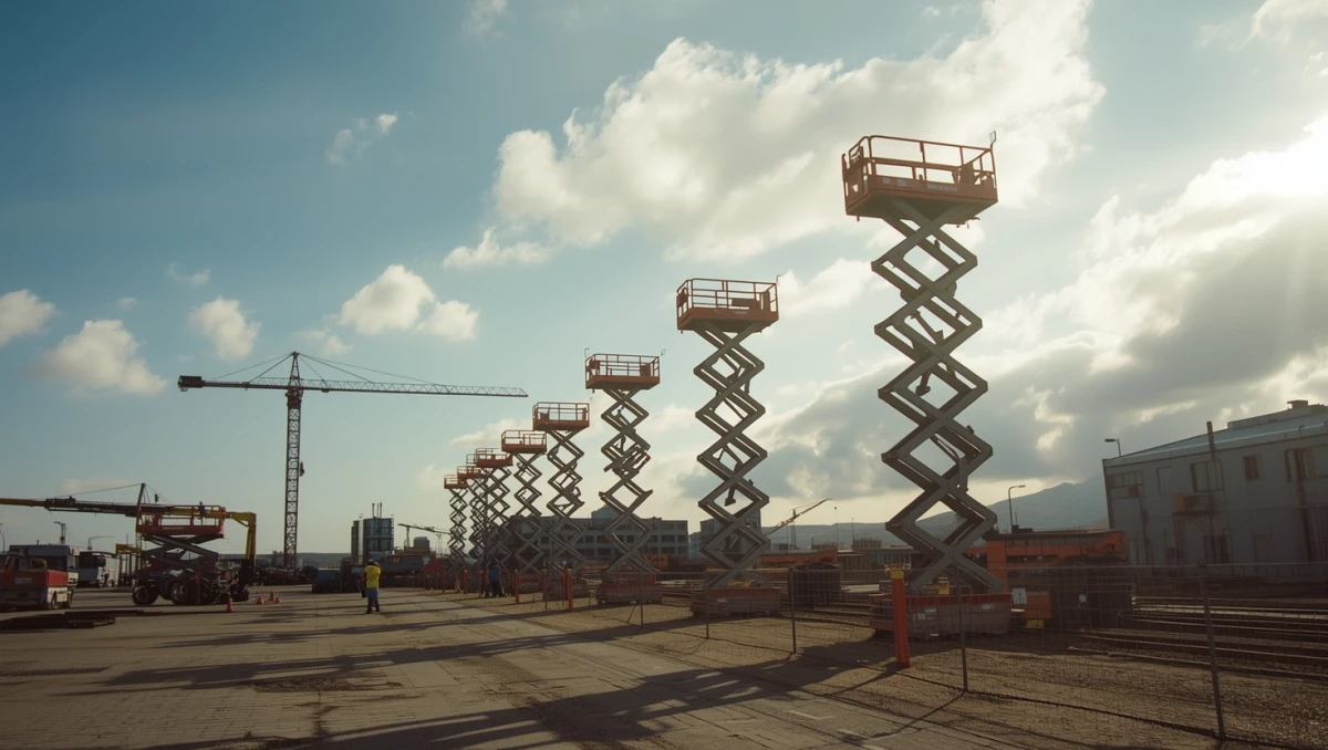 makaslı kaldırma platformları